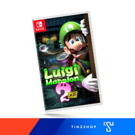 แผ่นเกม Nintendo Switch Game Luigi's Mansion 2 HD ภาษาอังกฤษ _1